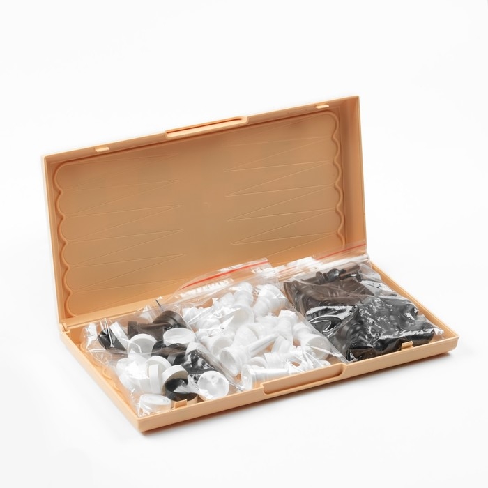 Настольные игры 2 в 1: шахматы, шашки, король h-3.8 см, d-1.5 см Настольные игры 2 в 1: шахматы, шашки, король h-3.8 см, d-1.5 см