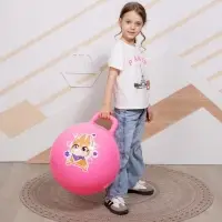 Мяч - прыгун с ручкой ONLYTOP &laquo;Корги&raquo;, d=45 см, розовый