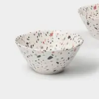 Салатники Magistro Terazzo, 700 мл, 16&times;7.4 см, набор 2 шт., фарфор, белые