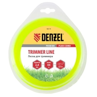Леска для триммера круглая 2,4 мм х 44 м FLEX CORD Denzel 96119