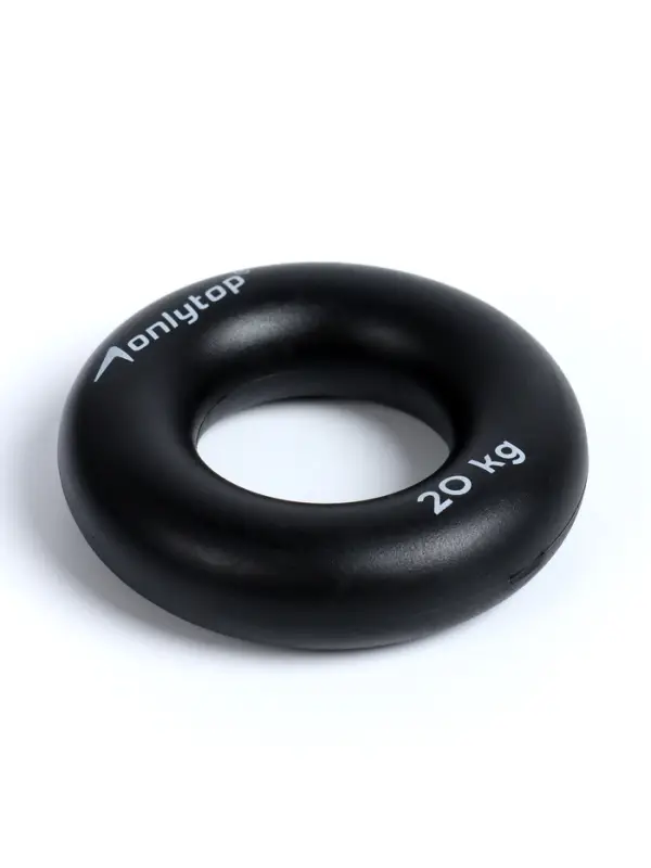 Эспандер кистевой ONLYTOP, 20 кг, цвет чёрный