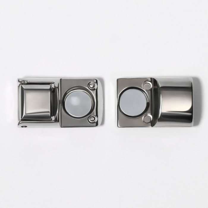 Шнурки для обуви, пара, с плоским сечением и фиксатором на магнитах, 100 см, цвет серый