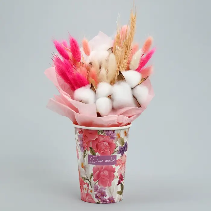 Стакан для цветов «Цветы яркие», 350 мл Стакан для цветов «Цветы яркие», 350 мл