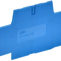 ARMAFIX Заглушка EPCXDL2.5 BU для колодки клеммной CXDL2.5 синяя IEK