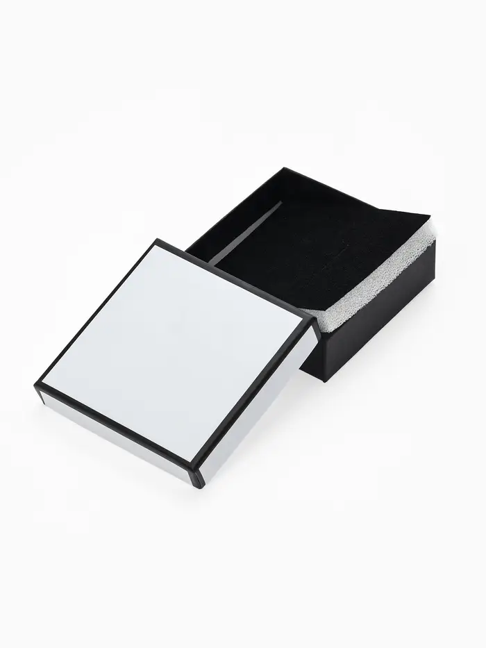 Набор коробочек подарочных 6 шт. под набор &laquo;Стиль&raquo;, 9&times;9 см, цвет чёрно-белый (10901369)