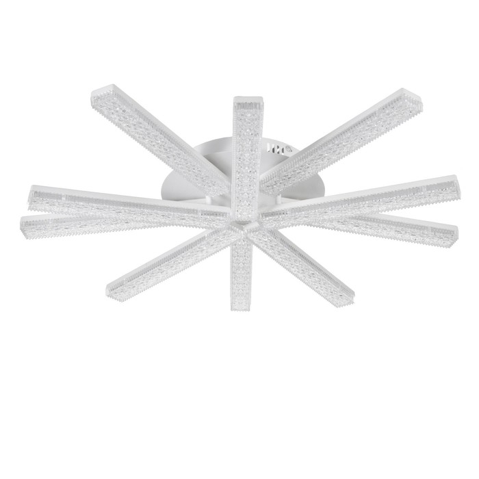 Люстра с ПДУ Люстра с ПДУ "Люччия" LED 200Вт 3000-6000Вт белый 67х67х10,5см BayerLux