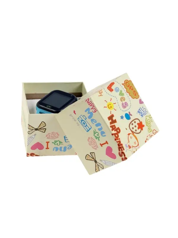 Детские смарт-часы Windigo AM-15, 1.44", 128&times;128, SIM, 2G, LBS, камера 0.08 Мп, голубые