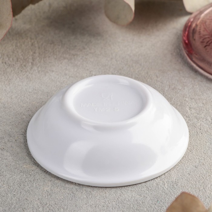 Соусник «Восток», d=7,2 см, цвет белый Соусник «Восток», d=7,2 см, цвет белый