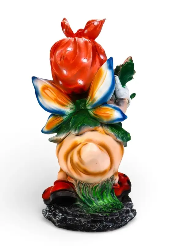 Садовая фигура из полистоуна &laquo;Пчёлка в платке&raquo;, 25&times;26&times;50 см