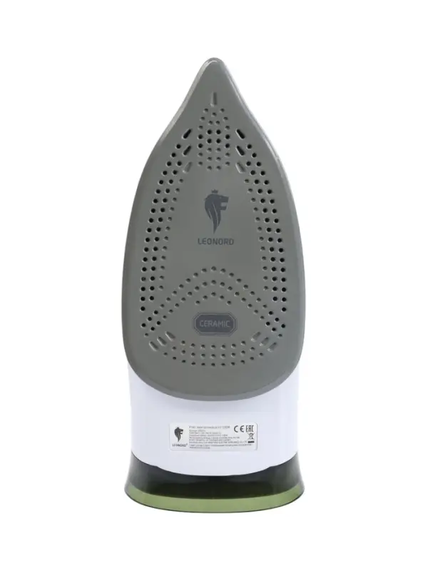 Утюг Leonord LE-1808, 3200 Вт, керамическая подошва, 32 г/мин, 350 мл, зелёный