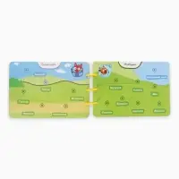 Большая книга с липучками &laquo;Мои первые липучки. Три кота&raquo;, А4, 100 липучек