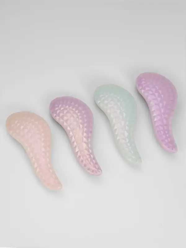 Расчёска массажная, 7.5&times;18.5(&plusmn;1) см, PVC коробка, МИКС