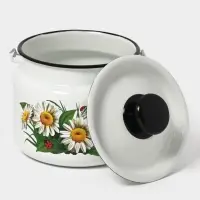 Бидон 2л (белая)Без декора