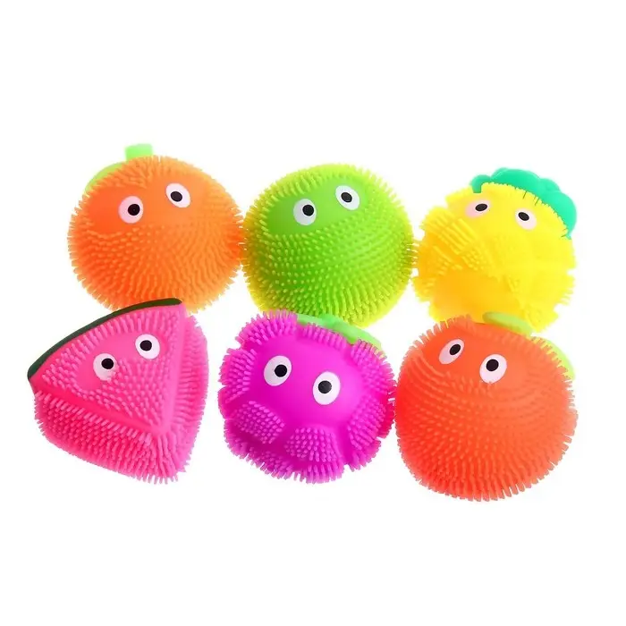 Ёжка «Фрукты» световой, МИКС