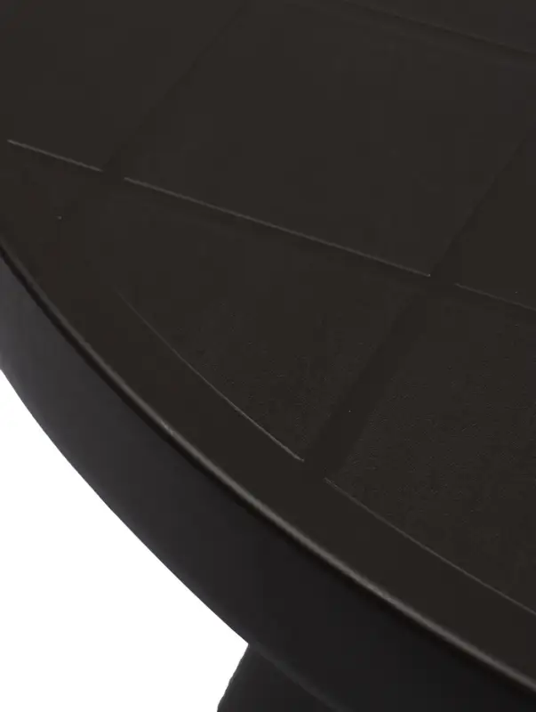 Стол круглый &laquo;Атлант&raquo;, 90&times;90&times;76.5 см, пластиковый, коричневый