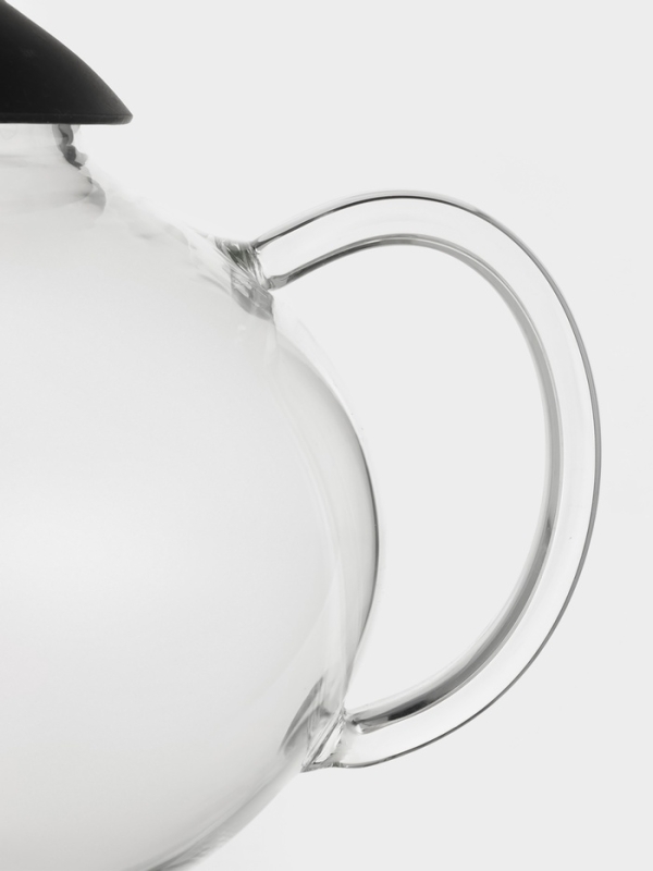 Чайник заварочный стеклянный с металлическим ситом Чайник заварочный стеклянный с металлическим ситом "Дроппер", 1л, 16,2х13,8 см