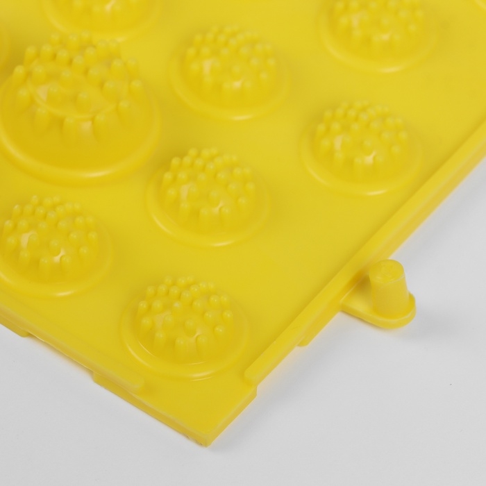 Массажный коврик ONLYTOP, 37,5х27,5 см, цвета МИКС Массажный коврик ONLYTOP, 37,5х27,5 см, цвета МИКС