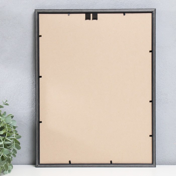 Фоторамка пластик Фоторамка пластик "Гамма" 30х40 см, синий металлик