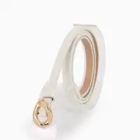 Ремень жен 01-01-01-07, Июнь2514, 1*0,3*110 см, без винта, пряж золото, затяж, белый Ремень жен 01-01-01-07, Июнь2514, 1*0,3*110 см, без винта, пряж золото, затяж, белый