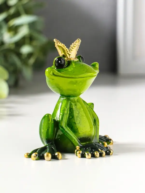 Фигурка полистоун лак &laquo;Царевна-лягушка&raquo;, 8.8&times;5.5&times;8.5 см
