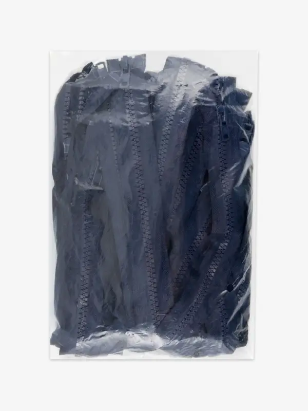 Молния &laquo;Трактор&raquo;, №8, разъёмная, 2 замка, замки автомат, 110 см, тёмно-синяя