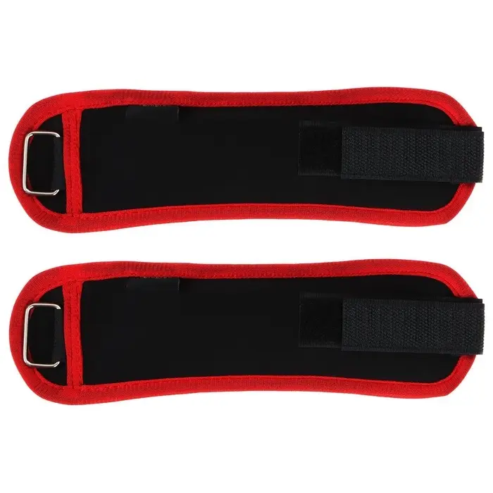 Утяжелители на запястье ONLYTOP, 2 шт. &times; 200 г, цвет красный