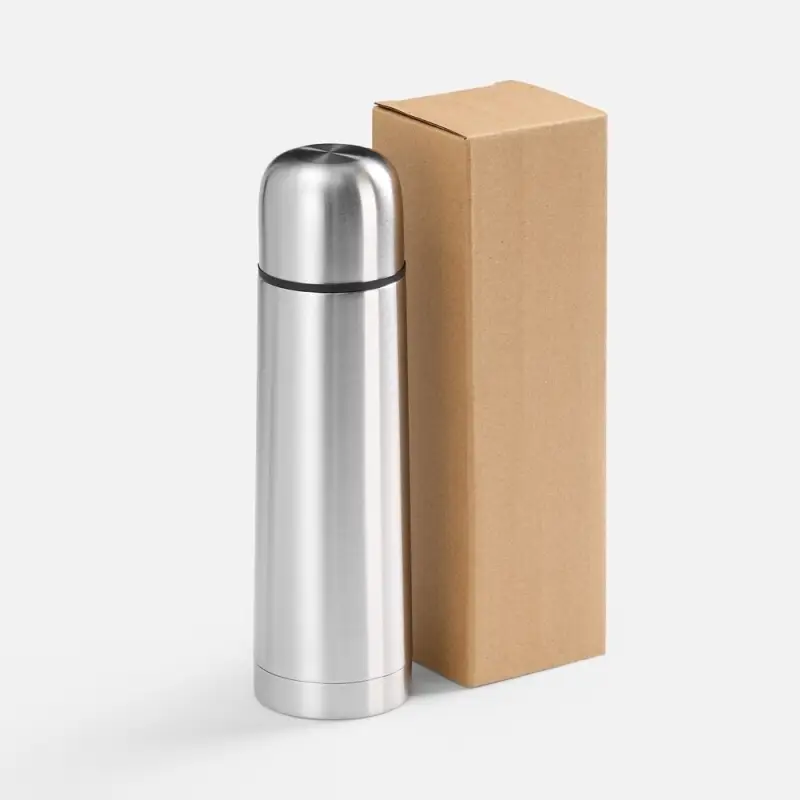 Термос Plain 500, ver.2, серебристый Термос Plain 500, ver.2, серебристый