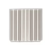 Накладки для прямоугольного плинтуса &laquo;Идеал. Дюра&raquo;, 80 мм, 8 штук, цвет 002 светло-серый