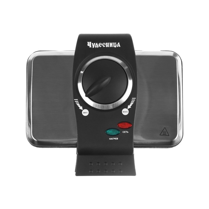 Вафельница электрическая Вафельница электрическая "Чудесница" ЭВ-2Ч, 1000 Вт, орешки, тефлоновое покрытие, чёрная