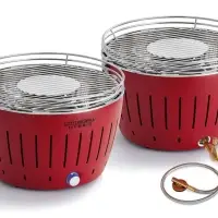 Гриль Lotus Grill Classic Hybrid, красный