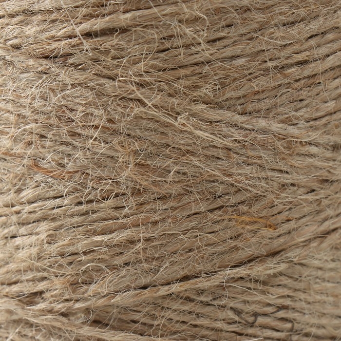 Шпагат крученый джутовый 1.8мм. 500м