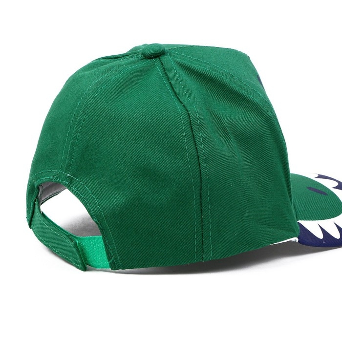 Кепка детская для мальчика «Дино», цвет зелёный, р-р 52-54, 5-7 лет Кепка детская для мальчика «Дино», цвет зелёный, р-р 52-54, 5-7 лет