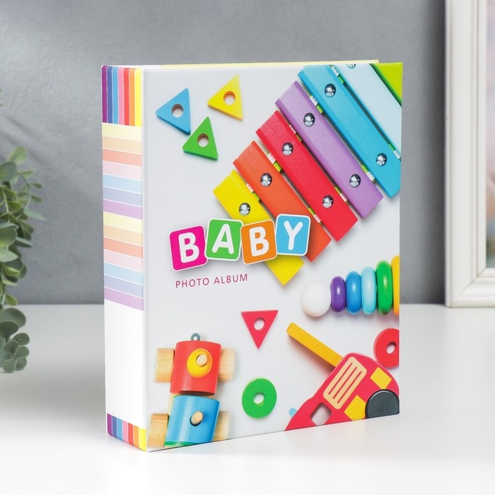 Фотоальбом на 200 фото Фотоальбом на 200 фото "Игрушки" 10х15 см