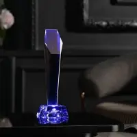 Стела Afterglow с подсветкой, малая, в подарочной упаковке