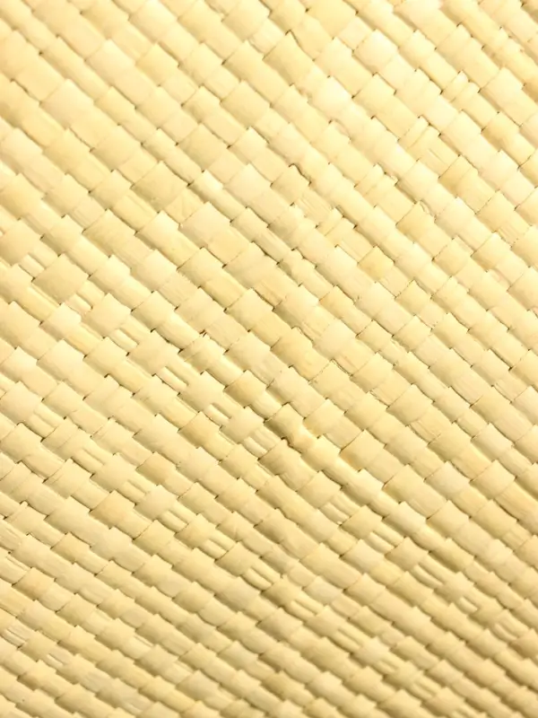 Сумка плетёная на молнии из пандана 35х12х40 см, бежево-коричневый Сумка плетёная на молнии из пандана 35х12х40 см, бежево-коричневый