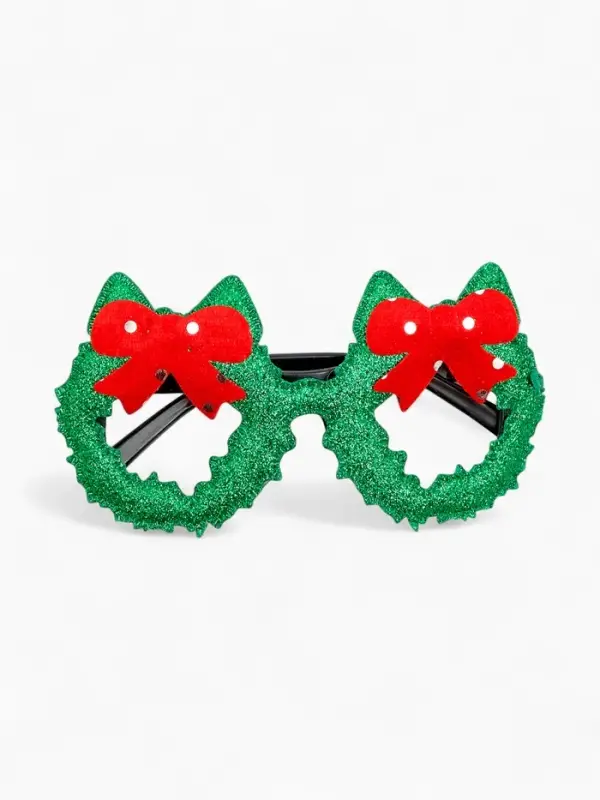 Карнавальные очки «Новогодние» набор 9 штук