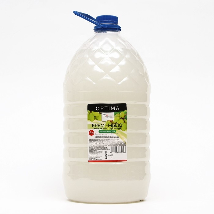 Крем-мыло Mr.White OPTIMA Крем-мыло Mr.White OPTIMA "Белый виноград", 5 л