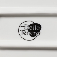 Форма для выпечки из жаропрочной керамики BellaTenero, 1000 мл, 25,6×14,9×6,2 см, цвет белый