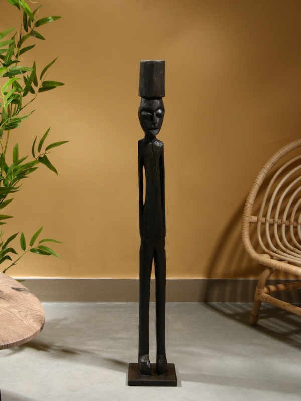 Сувенир интерьерный Сувенир интерьерный "Истукан" 19х14х100 см, дерево