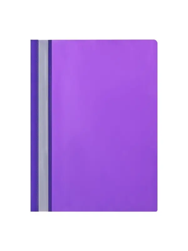 Набор папок-скоросшивателей Calligrata, А4, 120 мкм, с прозрачным верхом, 10 штук, микс