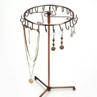 Подставка для украшений &laquo;QF. Вешалка&raquo;, 23 крючка, 21&times;34 см, цвет медный