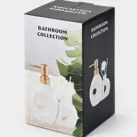 Набор для ванной &laquo;Дуэт&raquo;, 2 предмета: дозатор для мыла, диффузор, белый