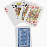 Карты игральные «Король», колода 54 шт., 5.7×8.7 см, синяя рубашка