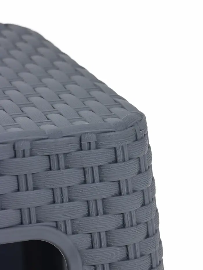 Табурет "Ротанг" h33 см (серый)