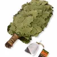 Веник для бани &laquo;Лавандовый прованс&raquo;, дубовый, с лавандой