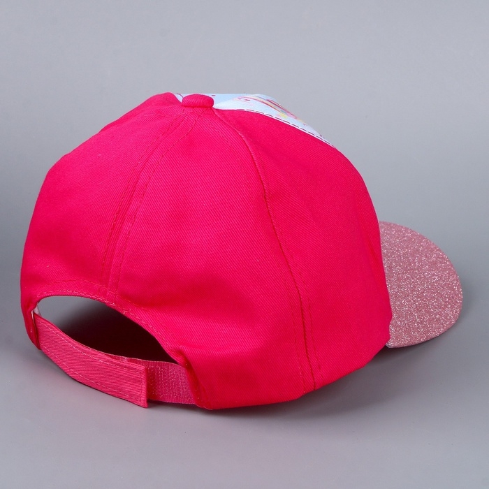 Кепка детская для девочки «Радужный единорог», р-р. 52-54, 5-7 лет