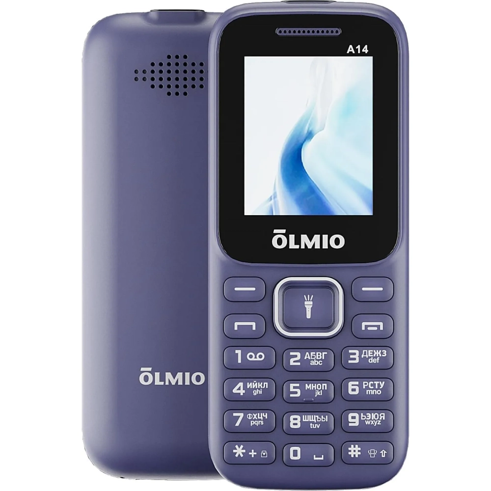 Мобильный телефон Olmio A14 (синий)