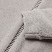 Толстовка флисовая детская MINAKU: Fleece Soft, цвет серый, рост 104 см