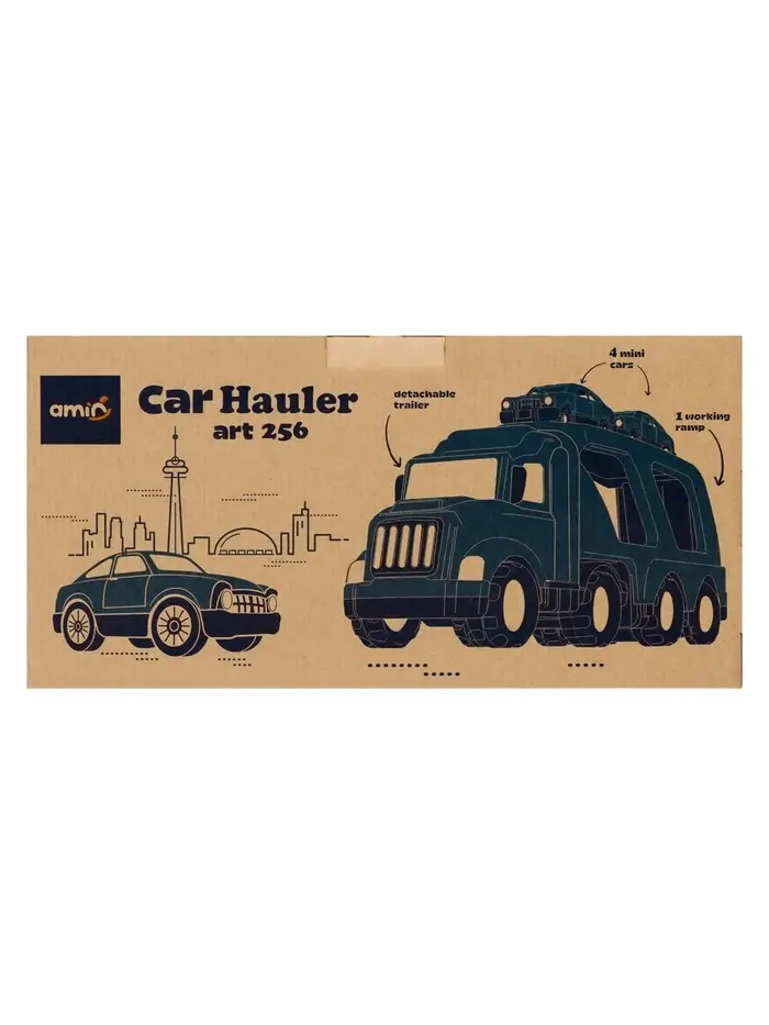 Автовоз Car Hauler, цвета МИКС