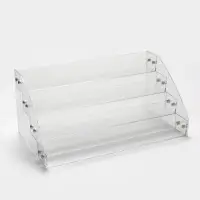 Подставка под лаки 4 этажа, 31.3&times;14.4&times;18.3 см, оргстекло 2 мм